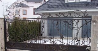 Купить откатные ворота кованые Ишимбай, цена от 2823 руб.