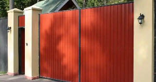 Купить ворота из профнастила Ишимбай, цена от 4130 руб.